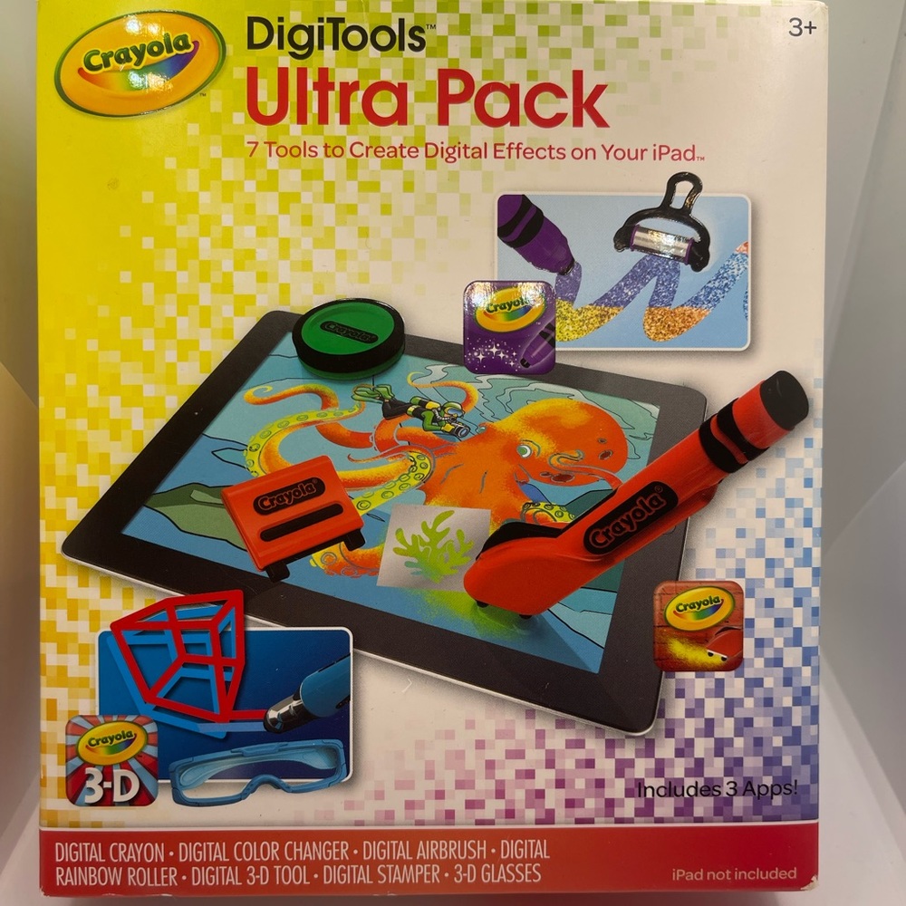🥰 4/$25 - Crayola Digitools Ultra Pack